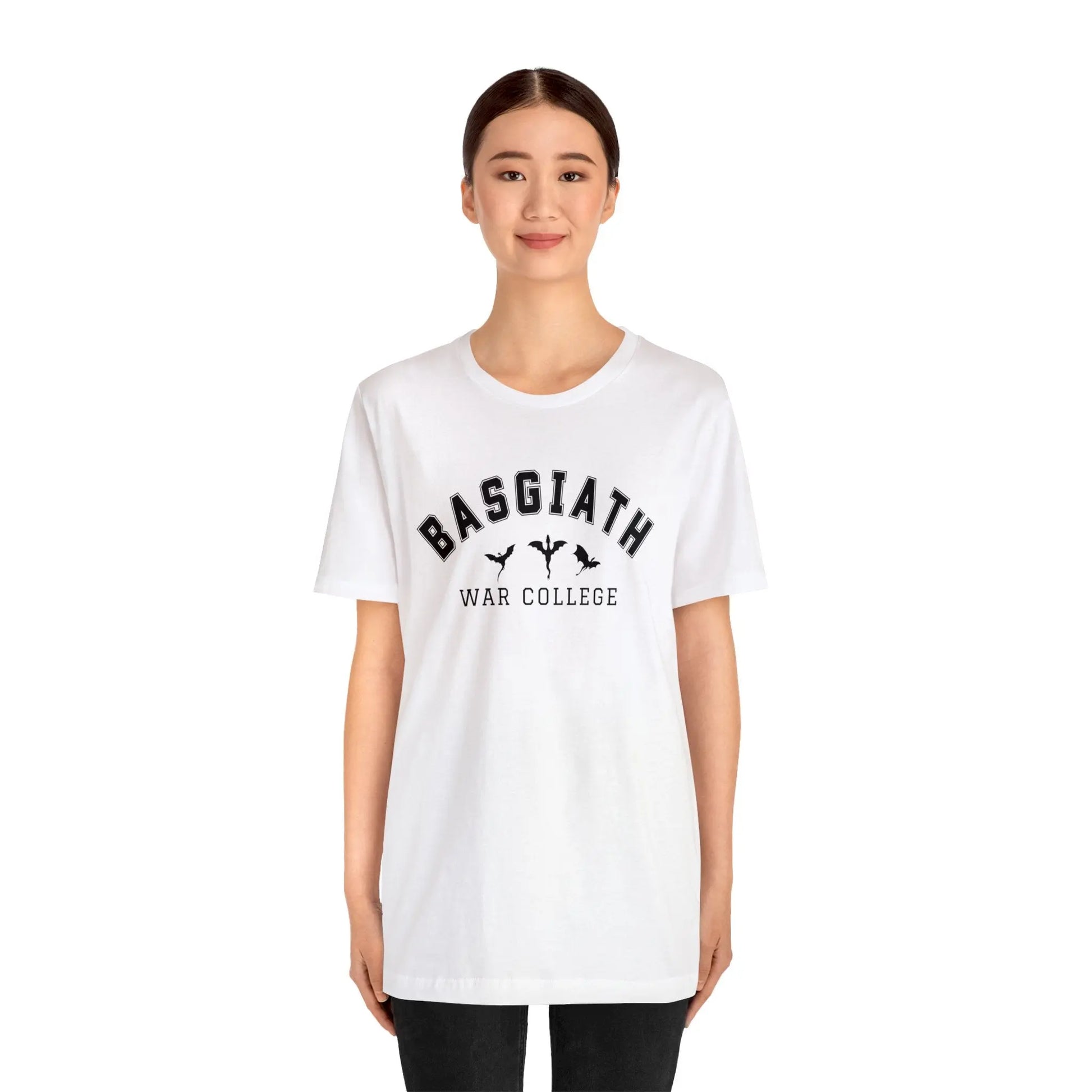 Basgiath War College Fourth Wing T Shirt | Inspired by Fourth Wing and Iron Flame by Rebecca Yarros - Stay Tomorrow Needs You